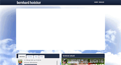 Desktop Screenshot of bernhard-hoecker.de