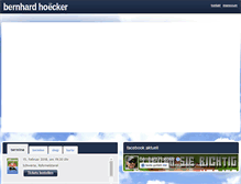 Tablet Screenshot of bernhard-hoecker.de